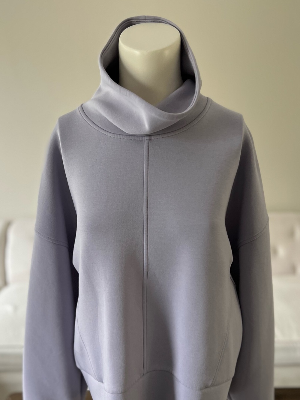 CALIA by Carrie Underwood Soft Scuba Funnel Neck Sweatshirt